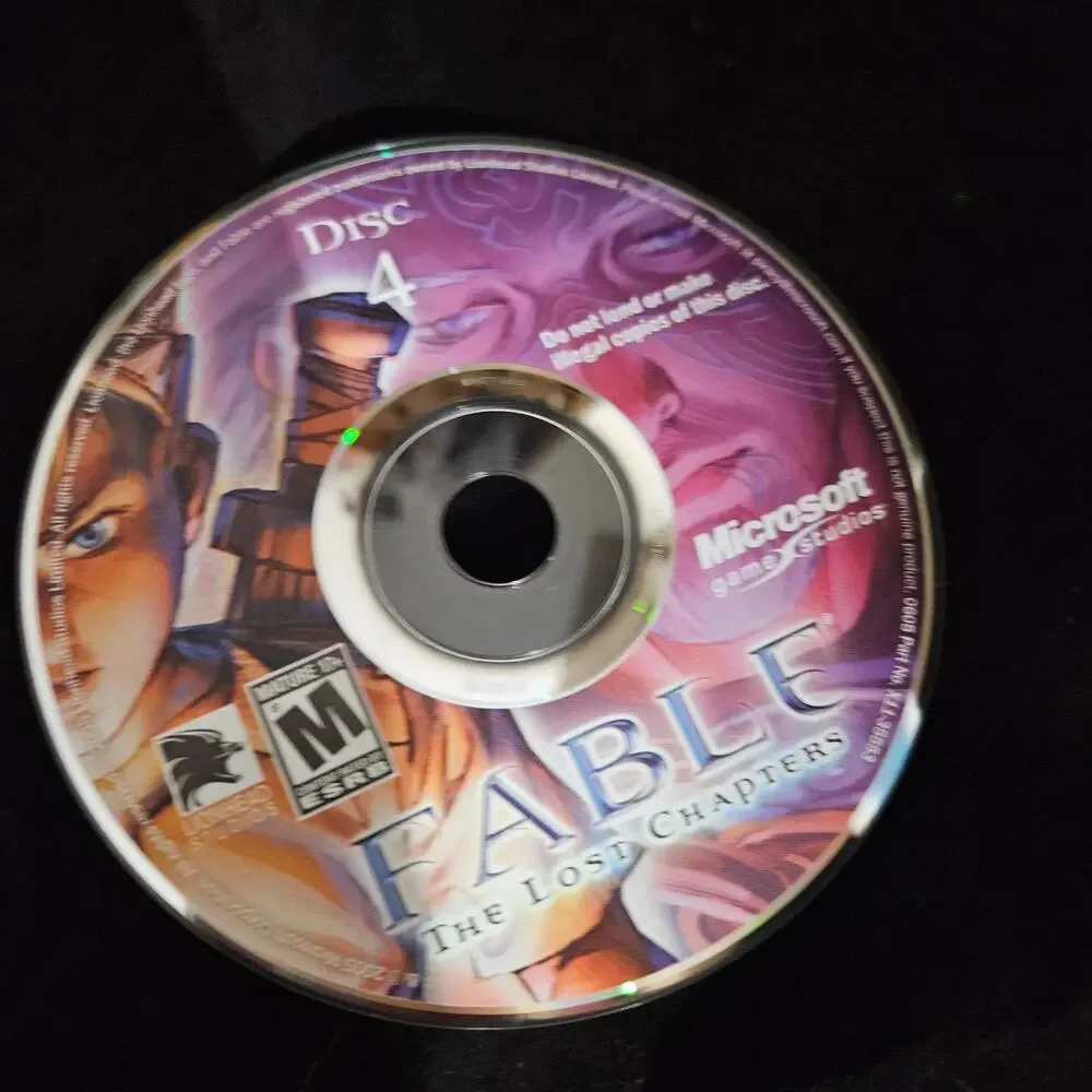 Fable All 4 Disc set PC CD-Rom
